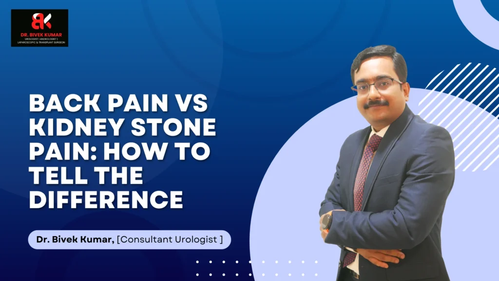 Back Pain vs Kidney Stone Pain: How to Tell the Difference | Kidney Stone Specialist in Bellandur